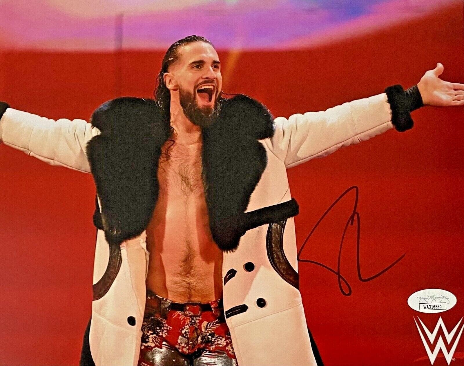 Seth Rollins Signed Autographed 11×14 Photo JSA Authenticated #4 Seth Rollins Photo 11x14-11-14-4, supplier stock photo