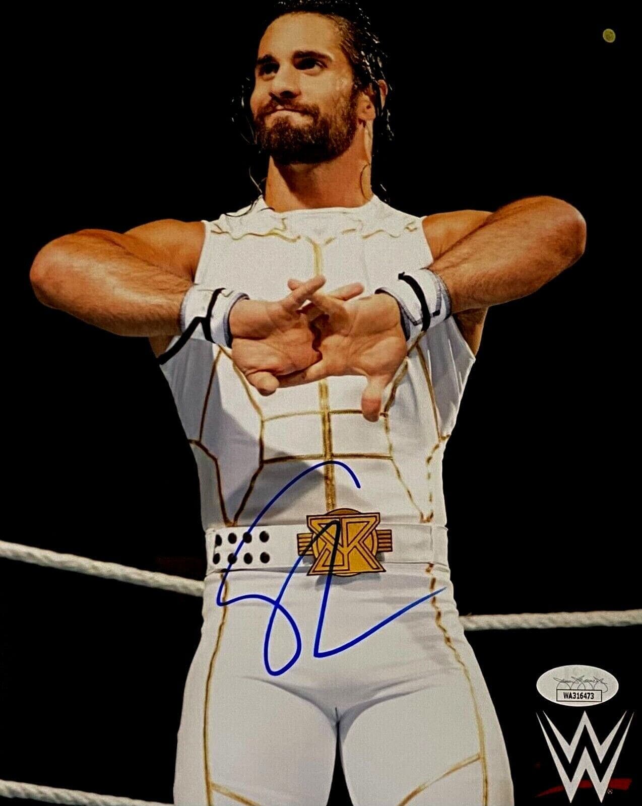 Seth Rollins Signed Autographed 11×14 Photo JSA Authenticated #3 Seth Rollins Photo 11x14-11-14-3, supplier stock photo