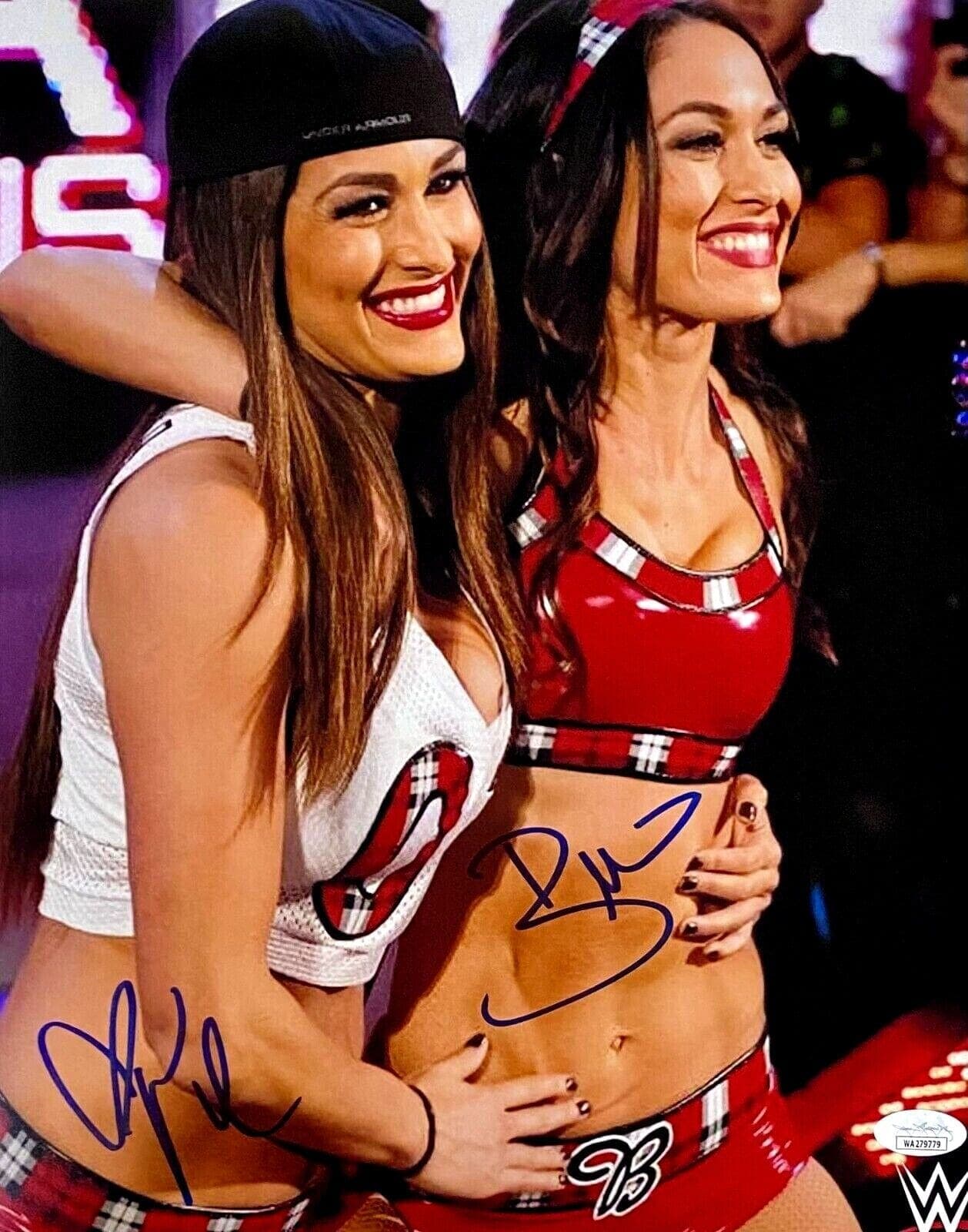 The Bella Twins Brie & Nikki Signed 11×14 Photo JSA Authenticated JSA #5 The Bella Twins Photo 11x14-bella-twins-brie-nikki-11-14, supplier stock photo