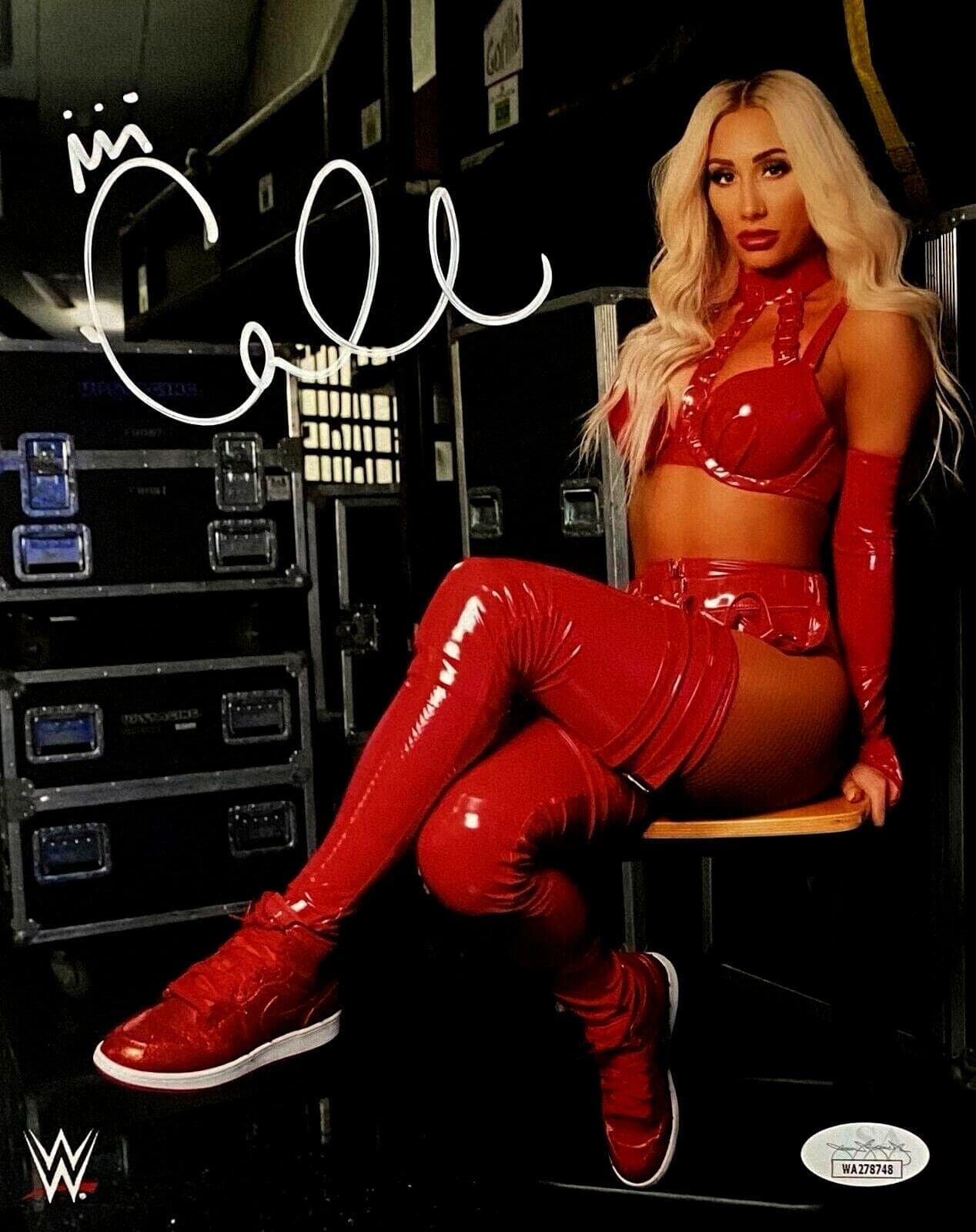 Carmella Signed Autographed 11×14 Photo JSA Authenticated #6 Carmella Photo 11x14-carmella-11-14-6, supplier stock photo