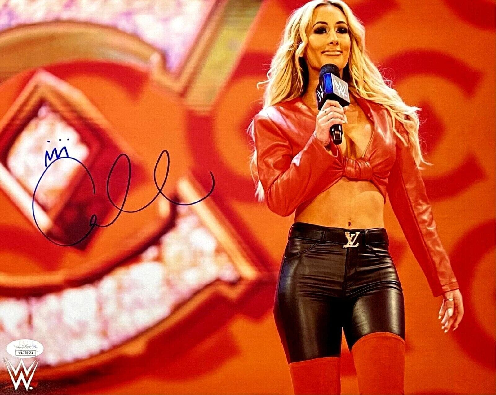 Carmella Signed Autographed 11×14 Photo JSA Authenticated #4 Carmella Photo 11x14-carmella-11-14-4, supplier stock photo