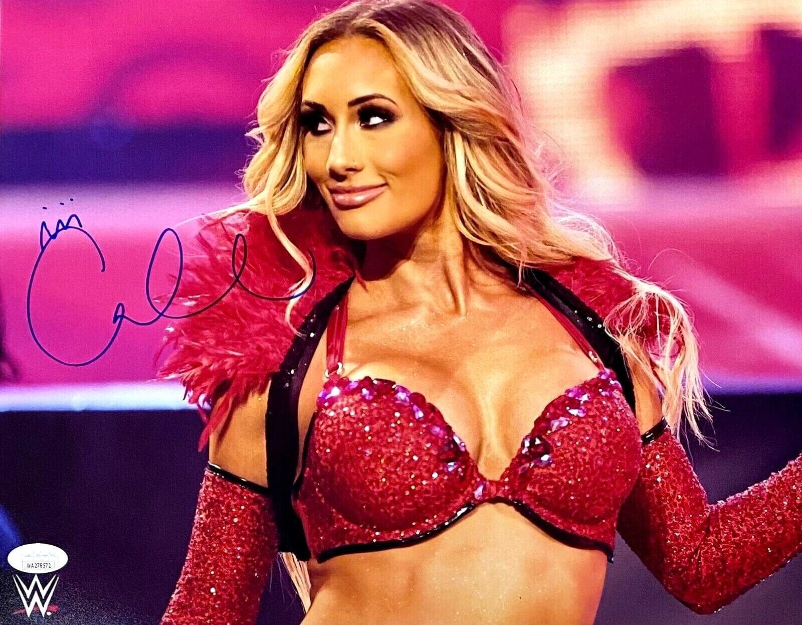 Carmella Signed Autographed 11×14 Photo JSA Authenticated #1 Carmella Photo 11x14-carmella-11-14-1, supplier stock photo