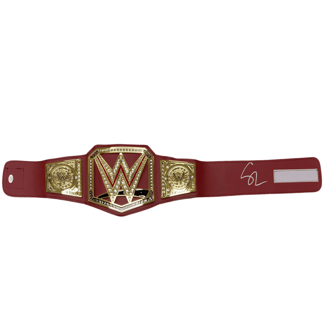 Seth Rollins Signed Autographed Toy Title Belt JSA Authenticated Seth Rollins Other toy-title-belt, supplier stock photo