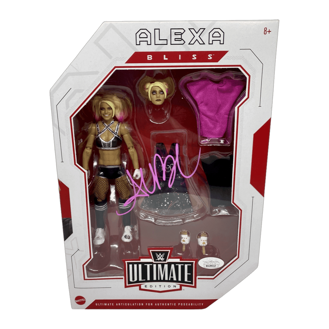 Alexa Bliss Signed Autographed Elite Action Figure JSA Authenticated Alexa Bliss Other alexa-bliss-elite-action-figure, supplier stock photo