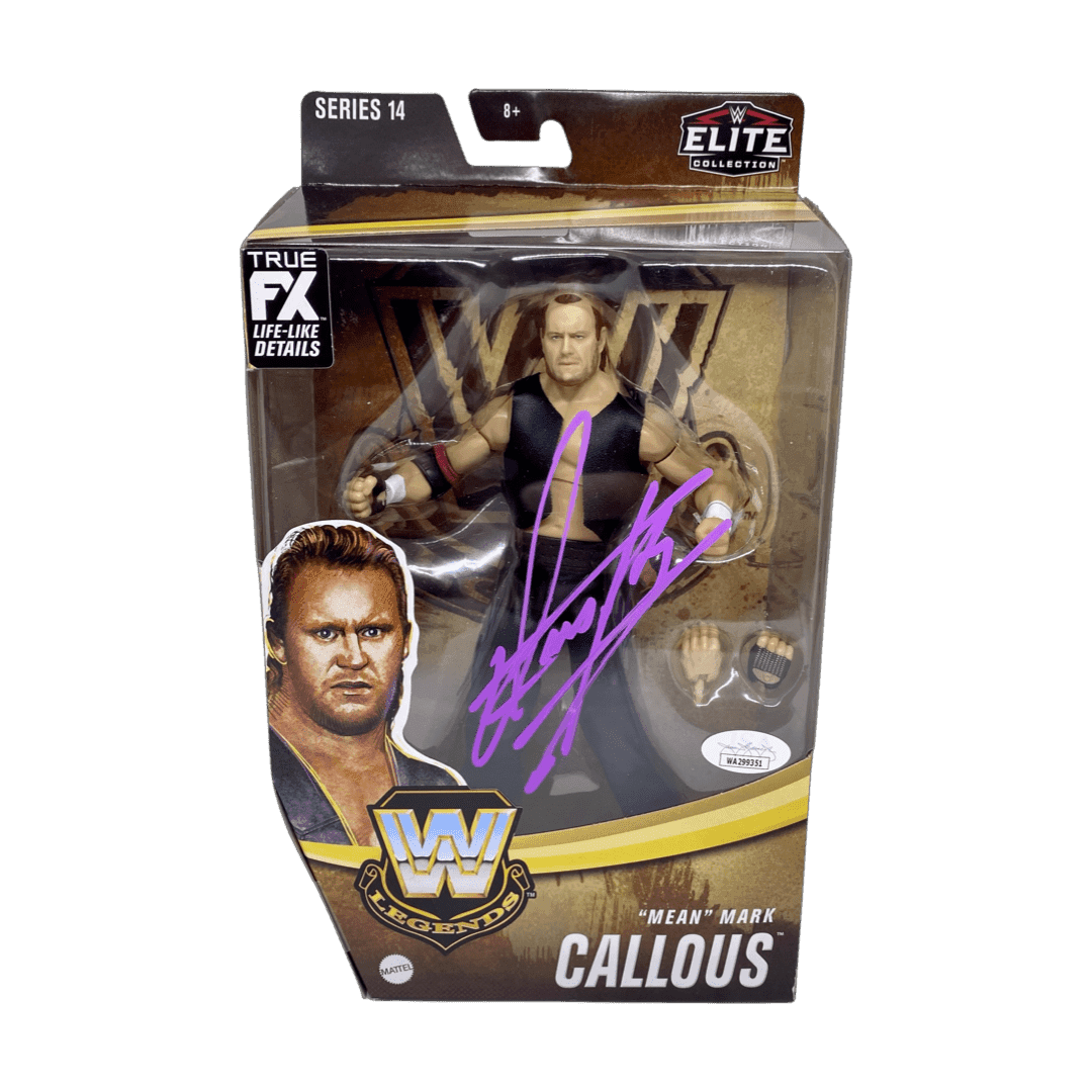 Undertaker Signed Mean Mark Callous Elite Action Figure JSA Authenticated Undertaker Other mean-mark-callous-elite-action-figure, supplier stock photo