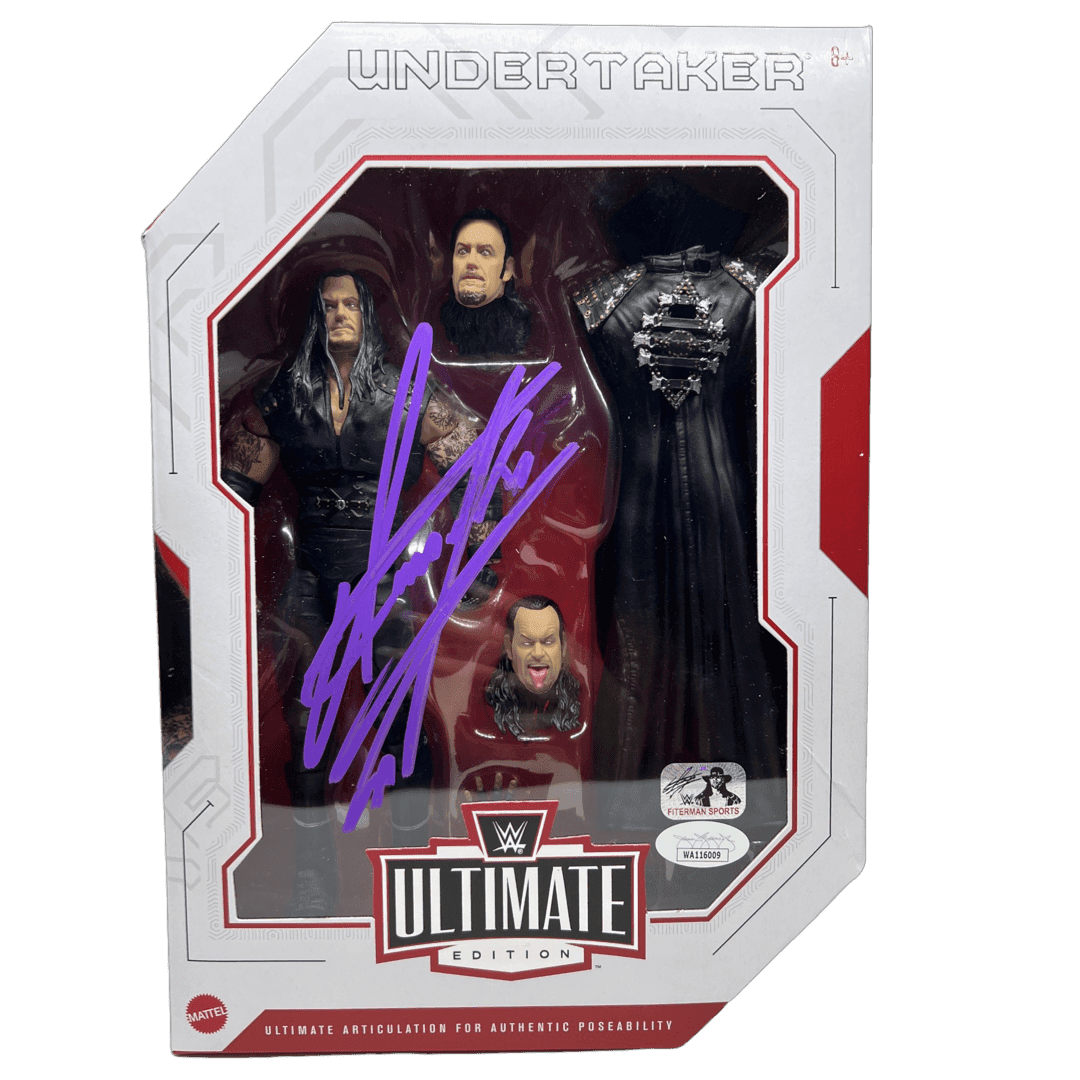 Undertaker Signed Autographed Ultimate Action Figure JSA Authenticated Undertaker Other undertaker-ultimate-action-figure, supplier stock photo