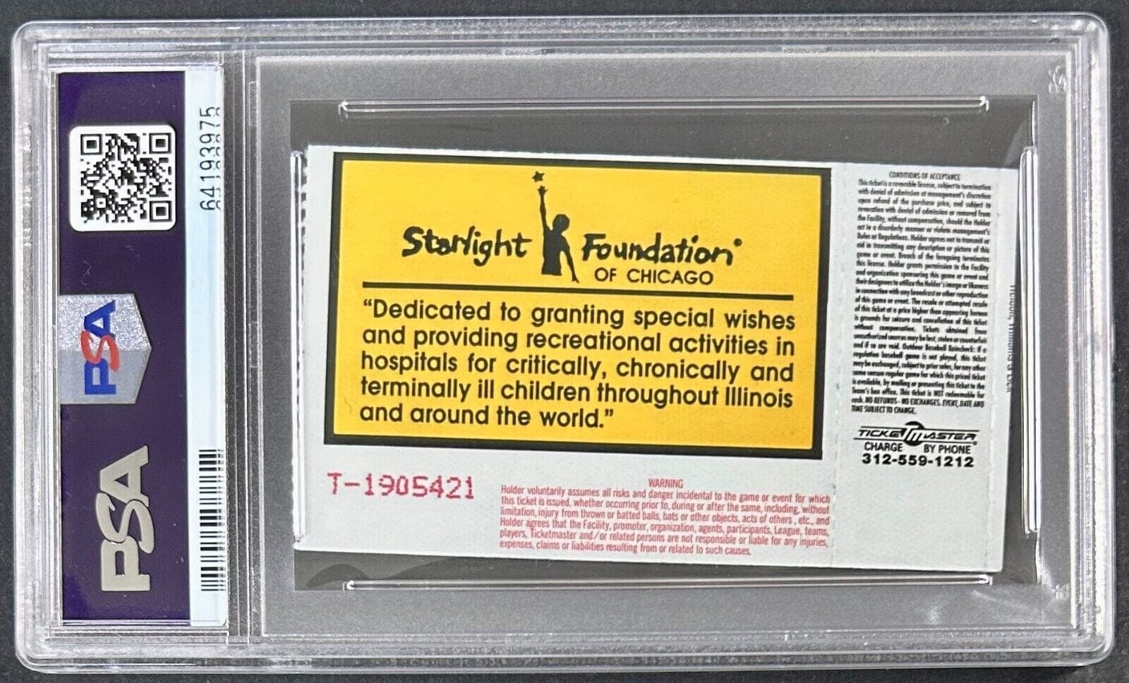 Undertaker Signed 1994 SummerSlam Ticket Stub PSA 84163975 Taker vs Fake Taker Undertaker Ticket Stub 1994-summerslam-84163975-taker-vs-fake, view 2, supplier stock photo