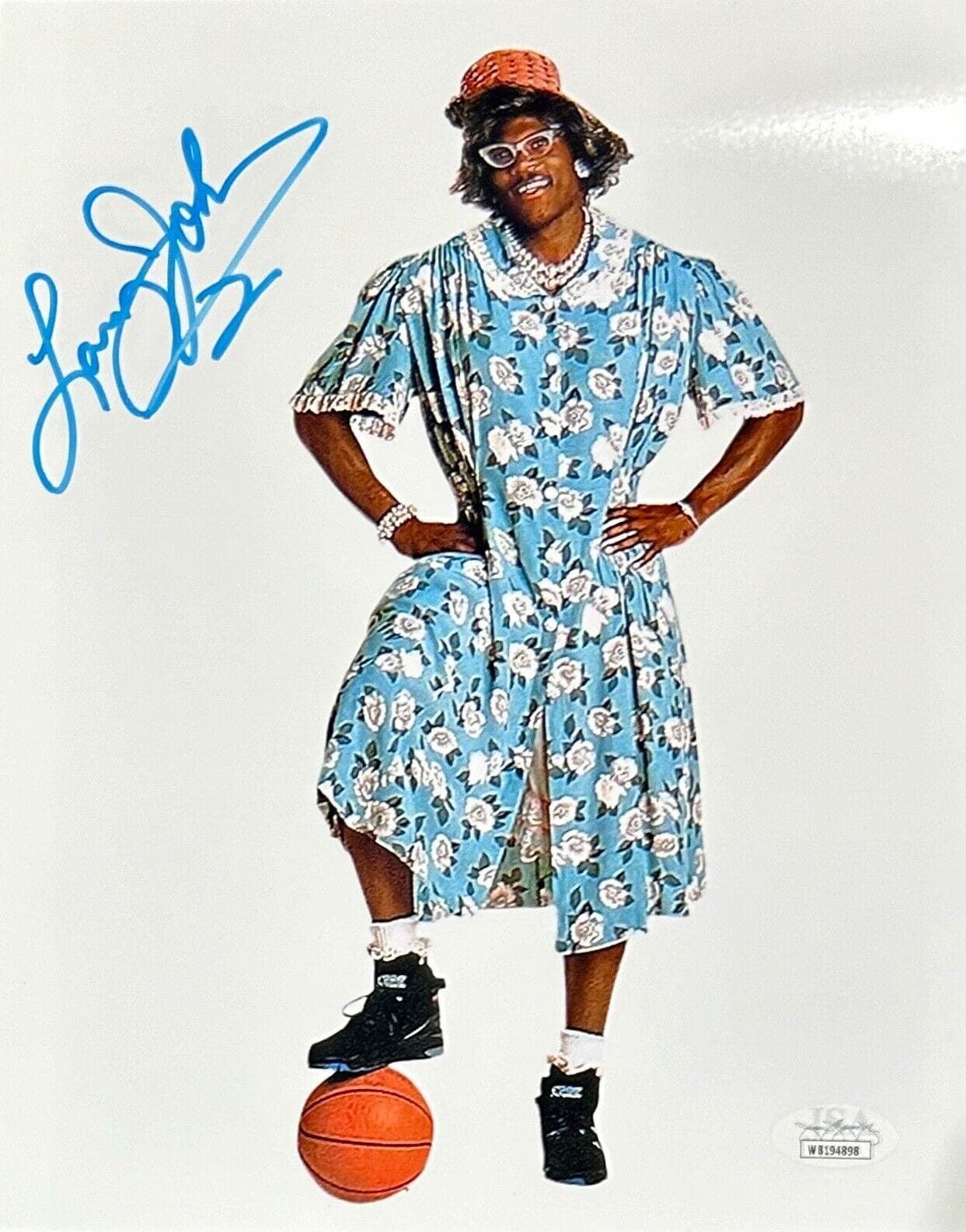 Photo 8x10-larry-johnson-8-10-grandmama-hornets, Charlotte Hornets, supplier stock photo