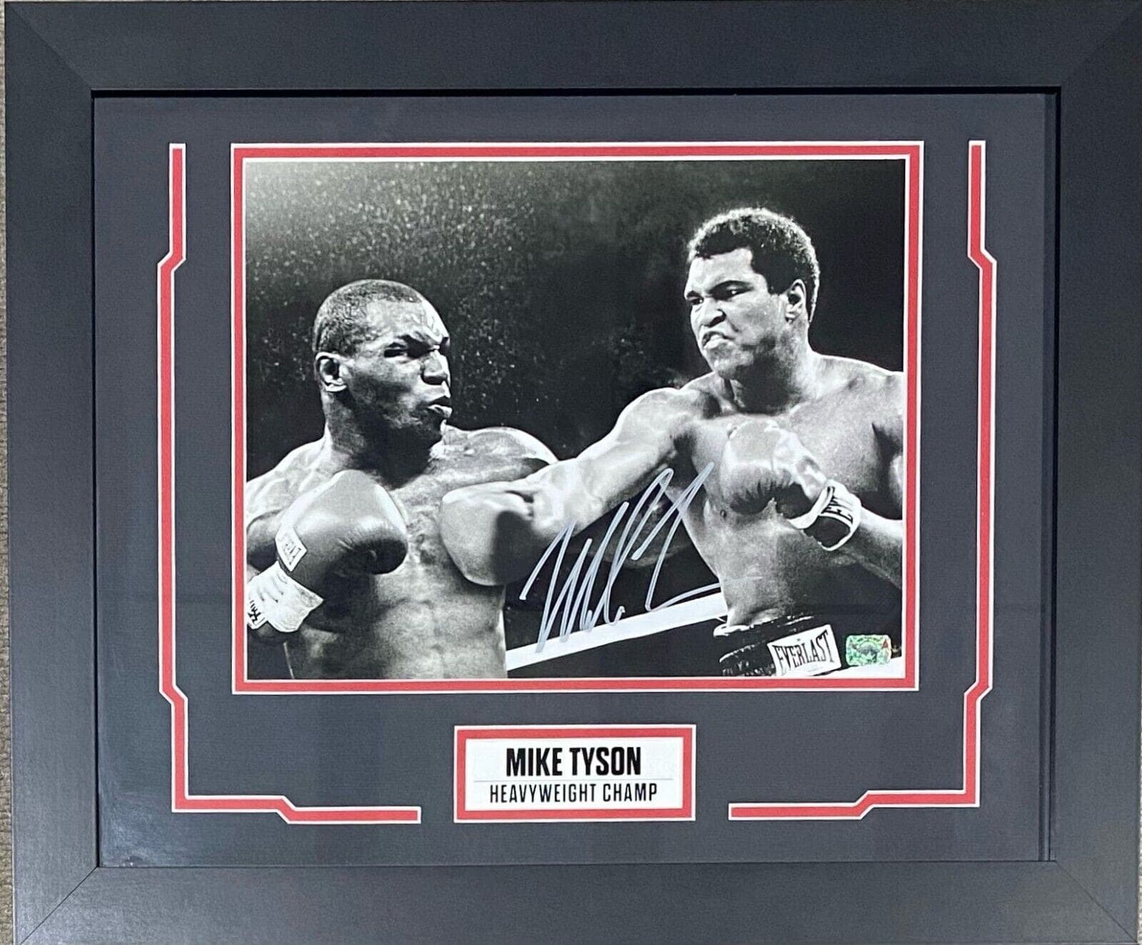 Mike Tyson Signed Autographed 11×14 Framed Photo Tyson Exclusive Hologram Ali Mike Tyson Photo 11x14-11-14-framed-hologram-ali, supplier stock photo