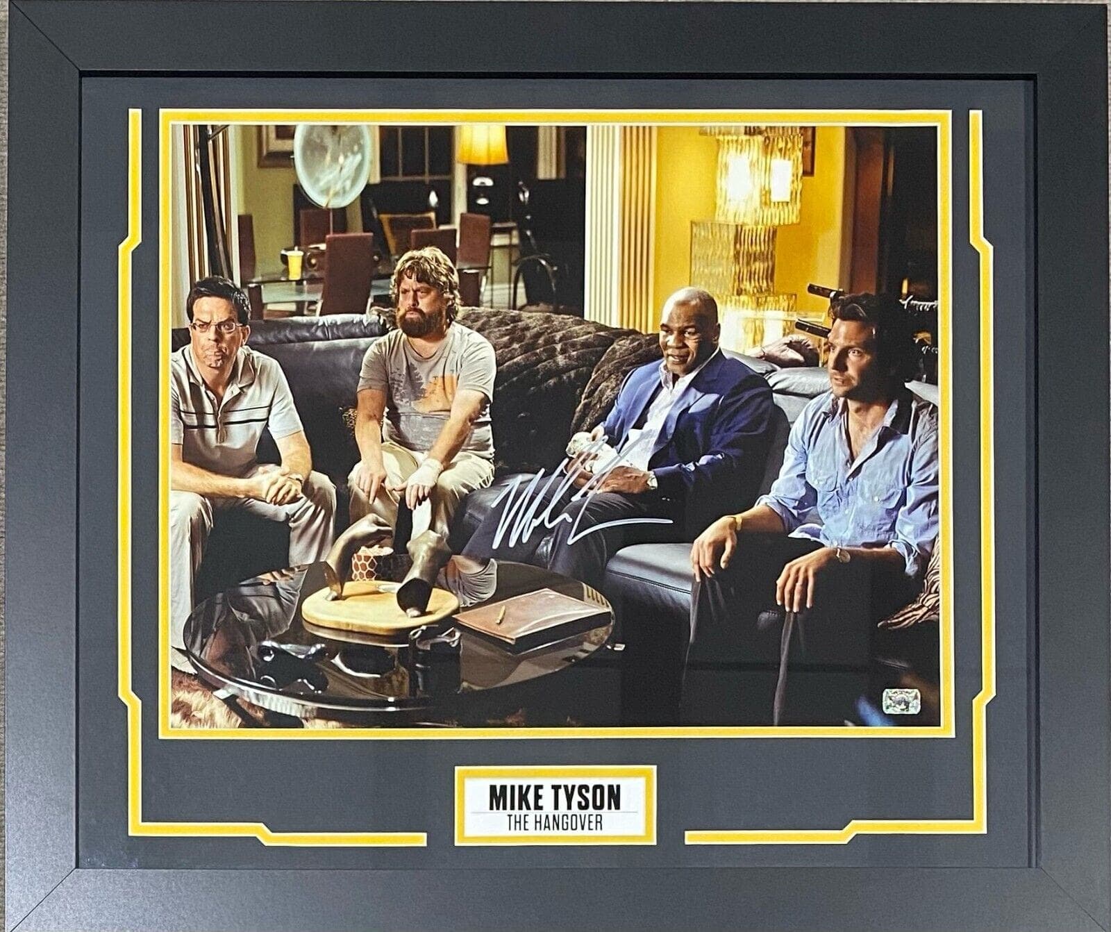 Mike Tyson Signed 16×20 Framed Photo Tyson Exclusive Hologram Hangover Mike Tyson Photo 16x20-16-20-framed-hologram-hangover, supplier stock photo