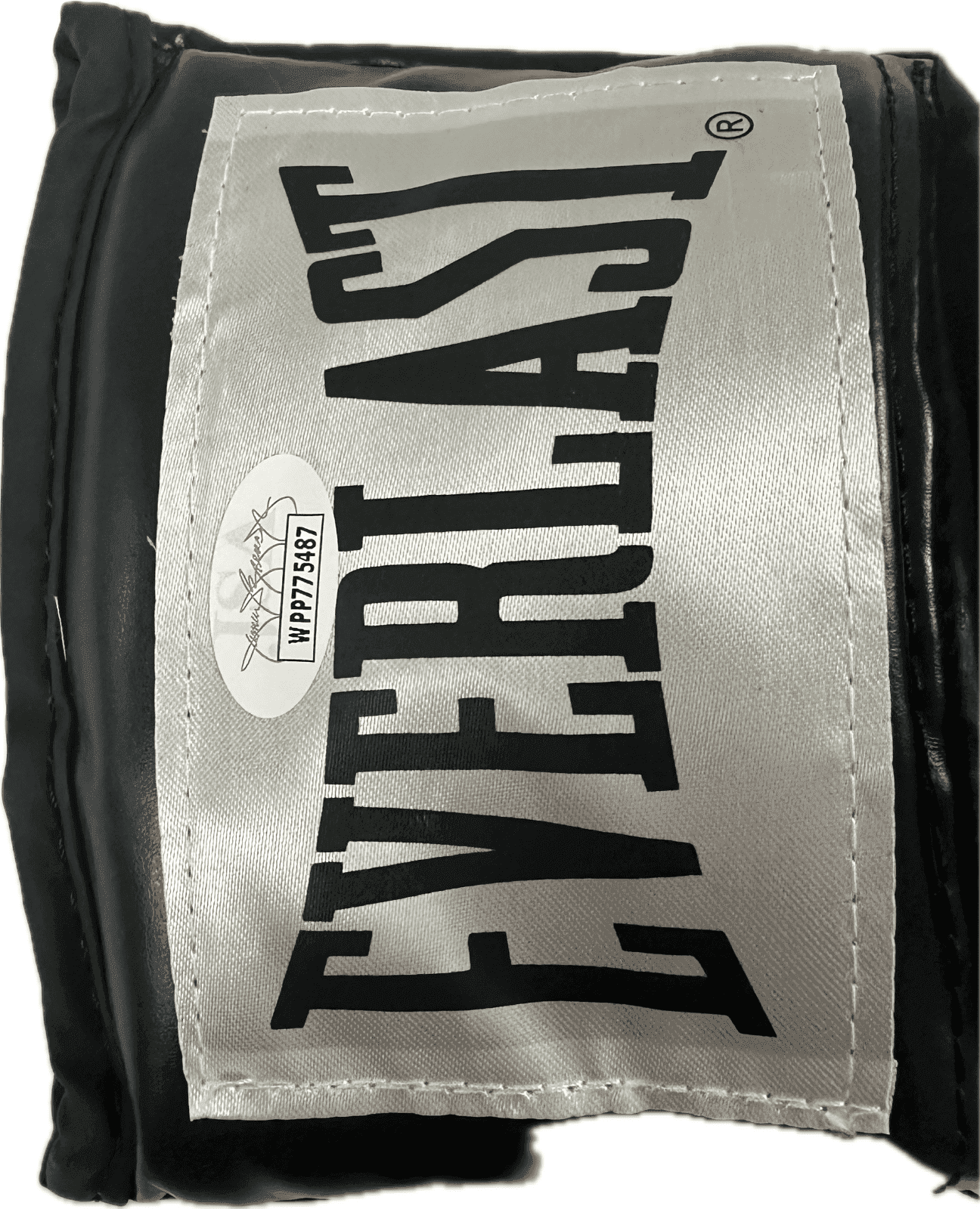 Floyd Mayweather Jr. Signed Autographed Black Boxing Glove JSA Right w/TBE & $ Floyd Mayweather Jr. Glove black-boxing-right-tbe, view 2, supplier stock photo