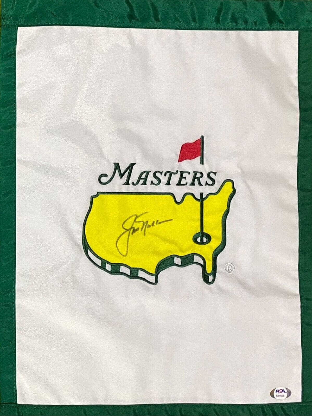 Jack Nicklaus Signed Autographed Garden Masters Flag PSA/DNA Authentic Jack Nicklaus Ball garden-masters-flag, supplier stock photo