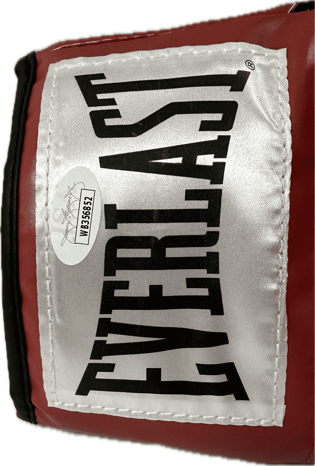 Sugar Ray Leonard & Thomas Hearns Signed Red Right Hand Boxing Glove JSA Authen Sugar Ray Leonard Glove thomas-hearns-red-right-boxing-authen, view 2, supplier stock photo