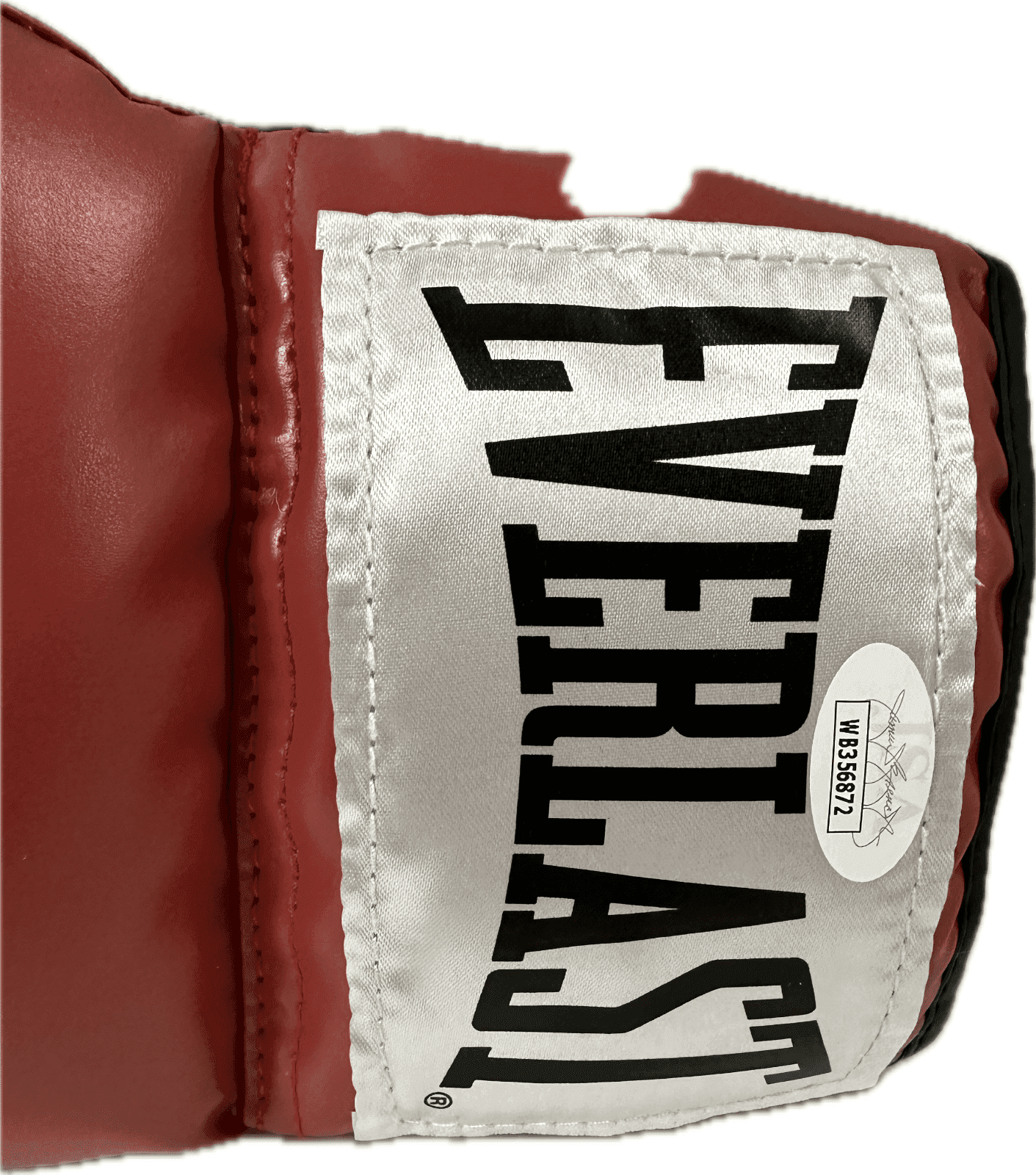 Sugar Ray Leonard Roberto Duran Thomas Hearns Signed Red Left Boxing Glove JSA Sugar Ray Leonard Glove roberto-duran-thomas-hearns-red-left, view 2, supplier stock photo