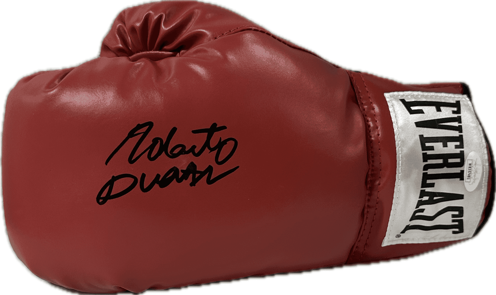 Roberto Duran Signed Autographed Red Left Hand Boxing Glove JSA Authenticated Glove roberto-duran-red-left-boxing, supplier stock photo