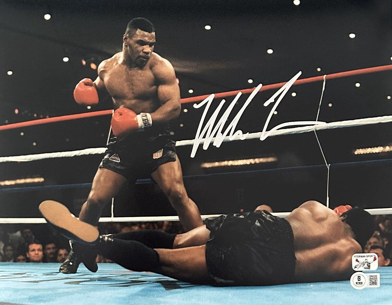 Mike Tyson Signed Photo 11×14 Beckett & Tyson Hologram Authen Berbick KO #1 Photo 11x14-mike-tyson-11-14-hologram-authen, supplier stock photo
