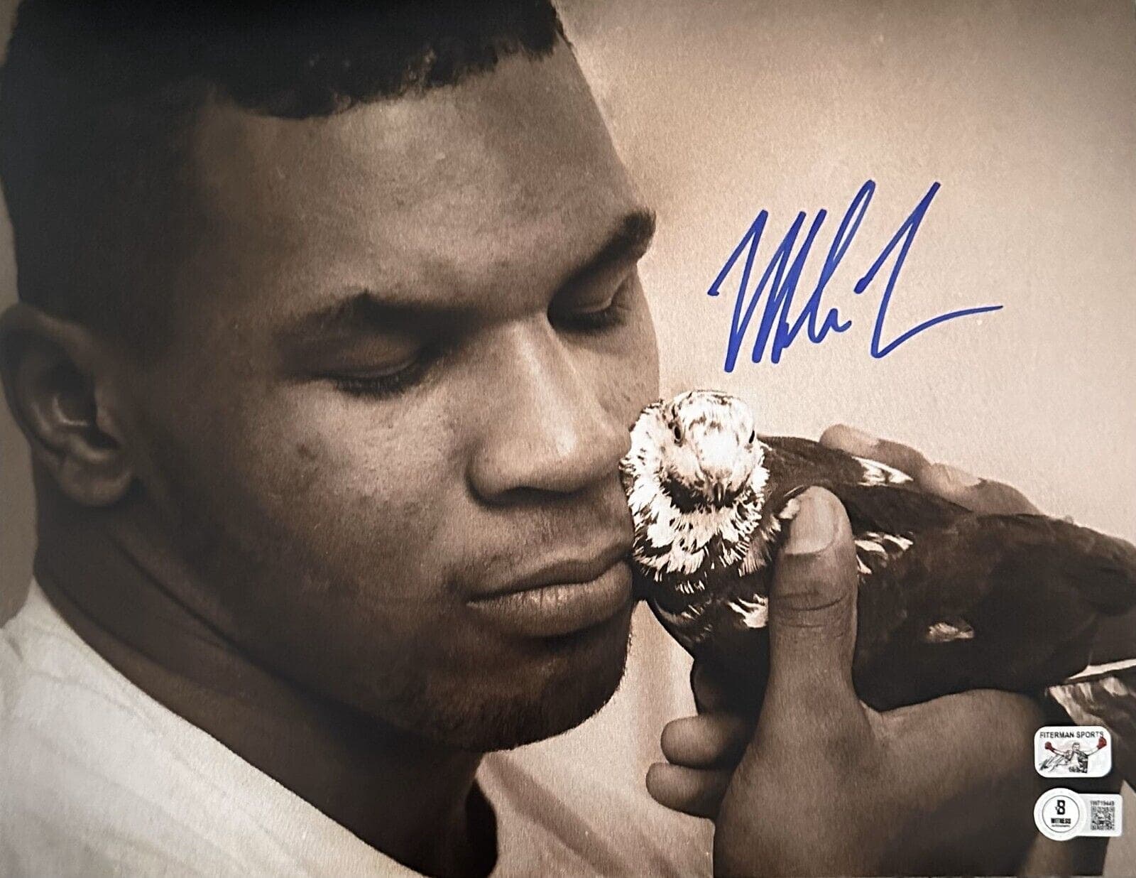 Photo 11x14-mike-tyson-11-14-hologram-authen, supplier stock photo
