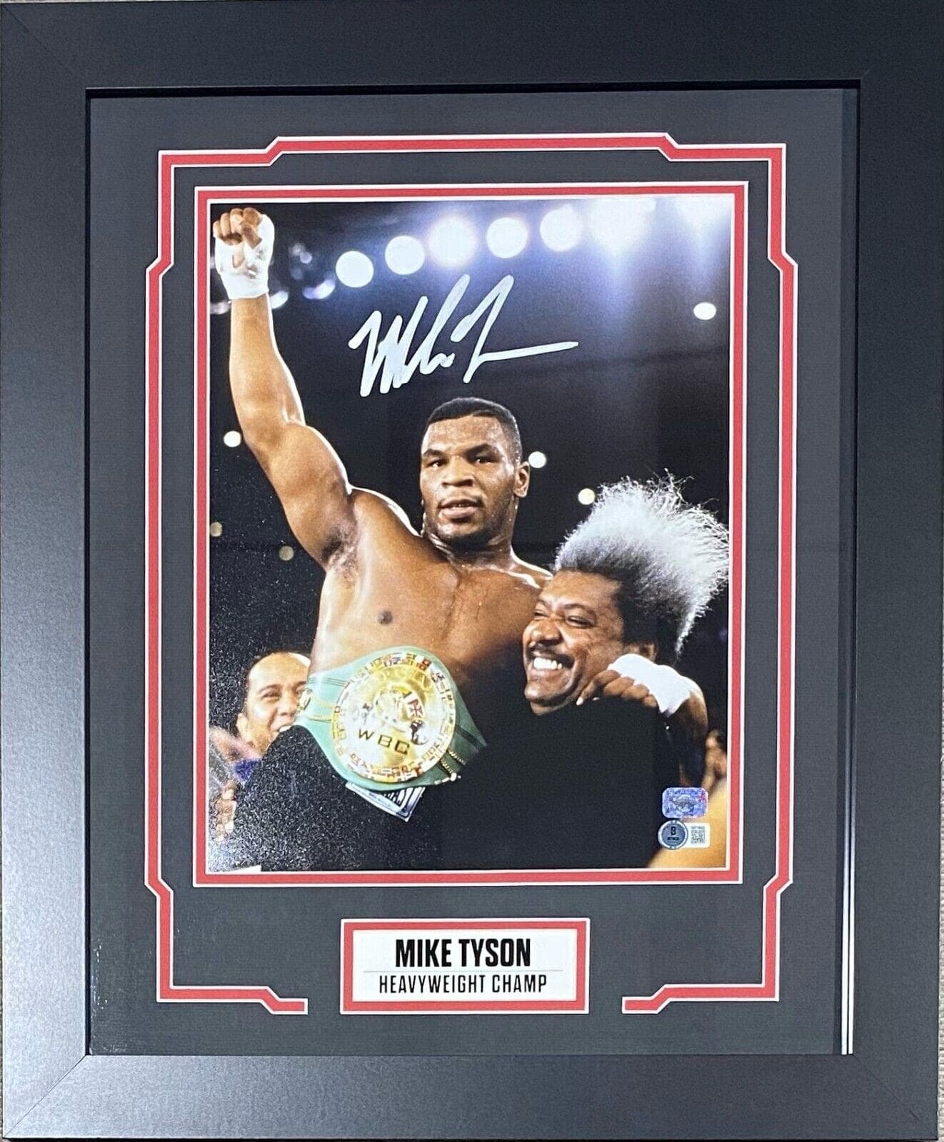 Mike Tyson Signed Framed Photo 11×14 Beckett & Tyson Hologram Authen Don King Mike Tyson Photo 11x14-mike-tyson-framed-11-14-hologram, supplier stock photo