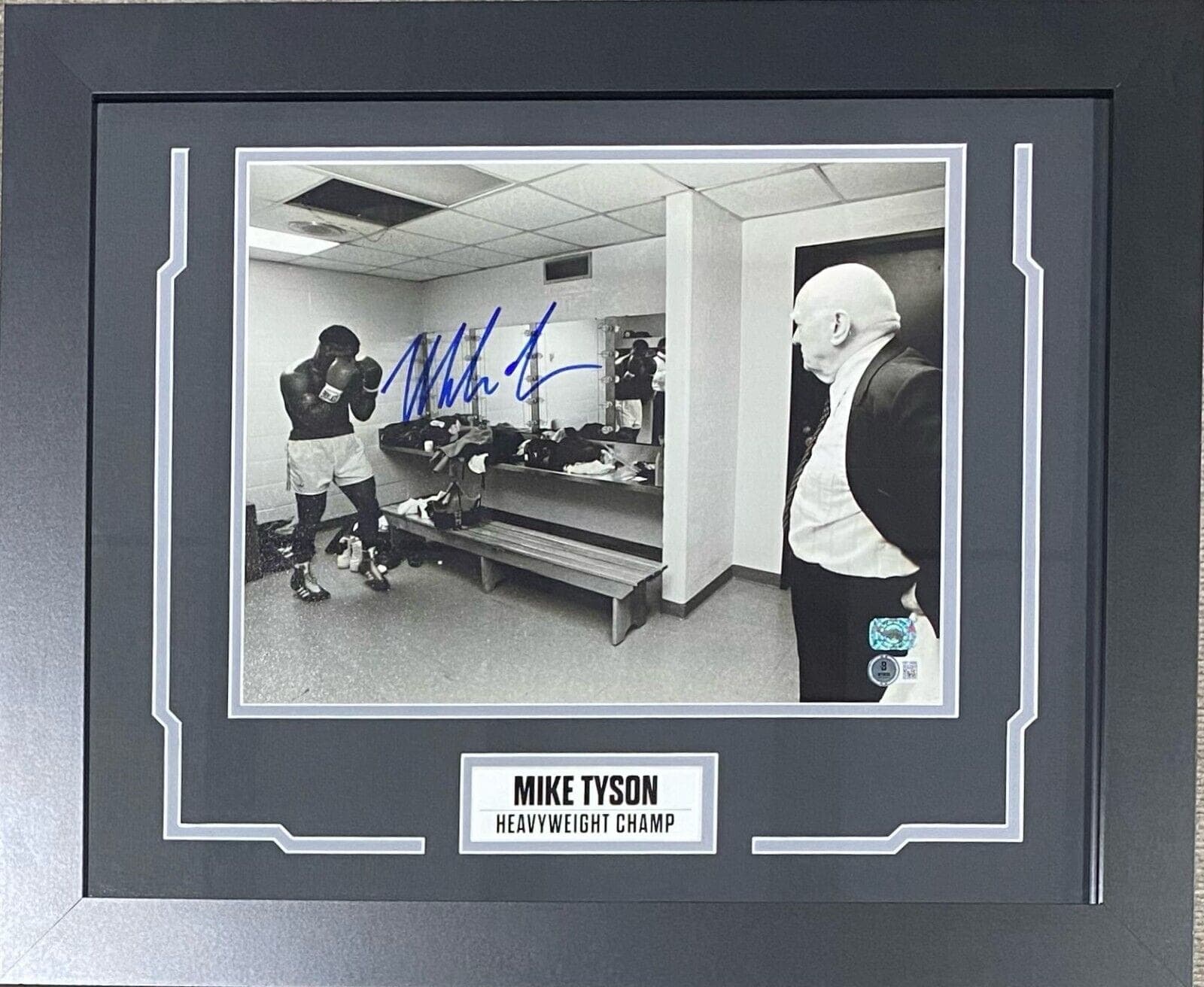 Mike Tyson Signed Framed Photo 11×14 Beckett & Tyson Hologram Authentic Cus #3 Mike Tyson Photo 11x14-mike-tyson-framed-11-14-hologram, supplier stock photo
