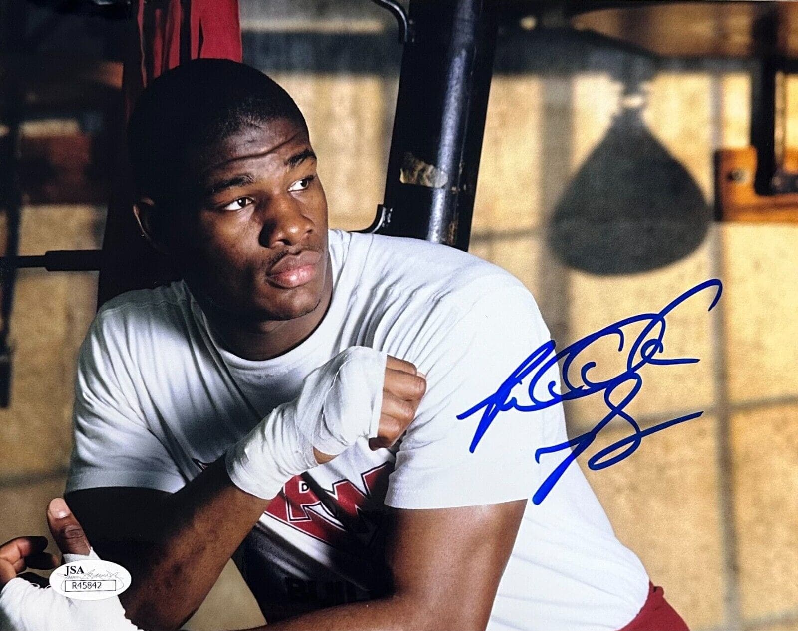 Riddick Bowe Signed Autographed Photo 8×10 JSA Authenticated 3 Photo 8x10-riddick-bowe-8-10-3, supplier stock photo