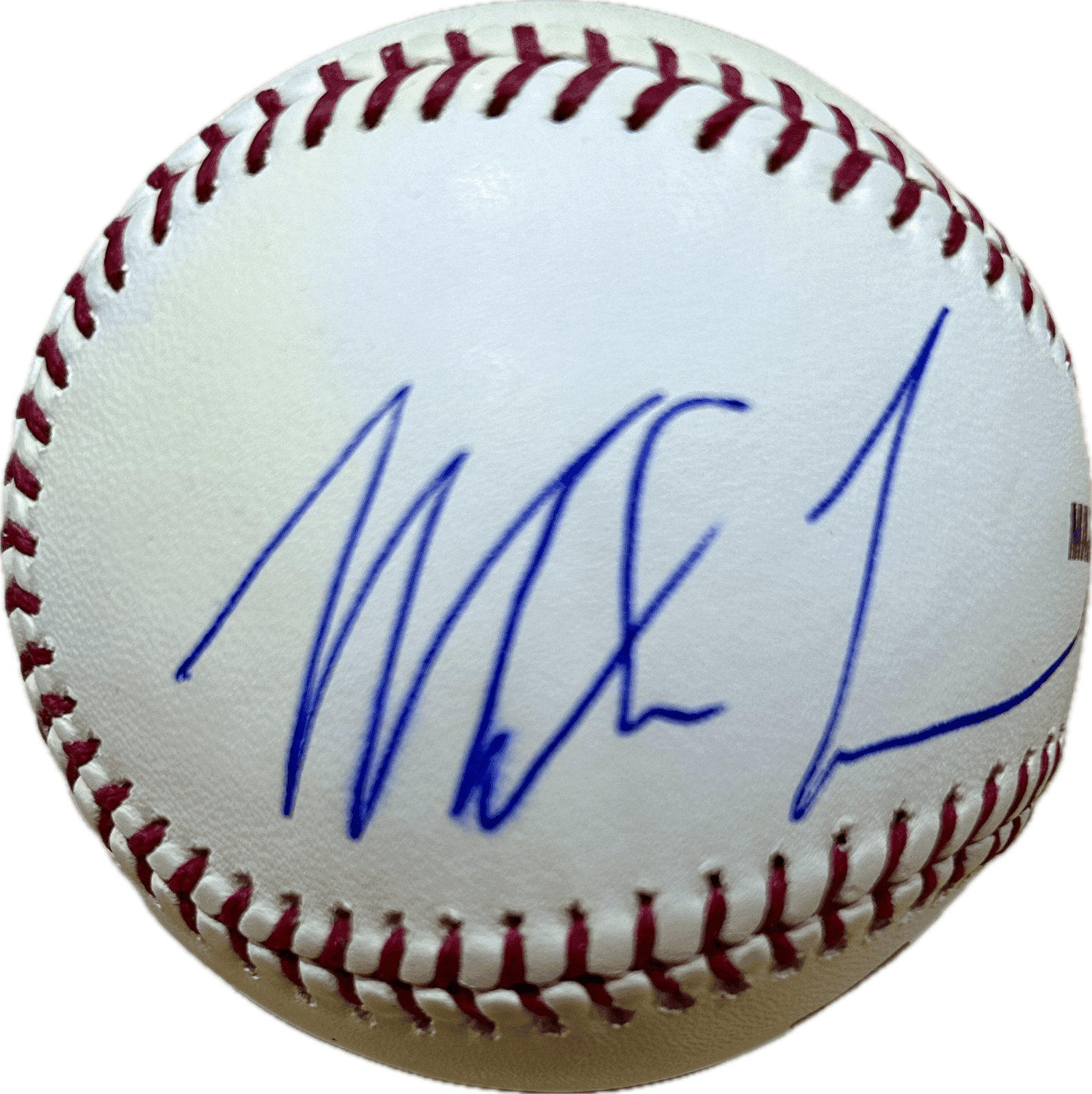 Mike Tyson & Evander Holyfield Signed OML Baseball JSA & Tyson Authentic 517507 Evander Holyfield Ball mike-tyson-oml-baseball-517507, view 2, supplier stock photo