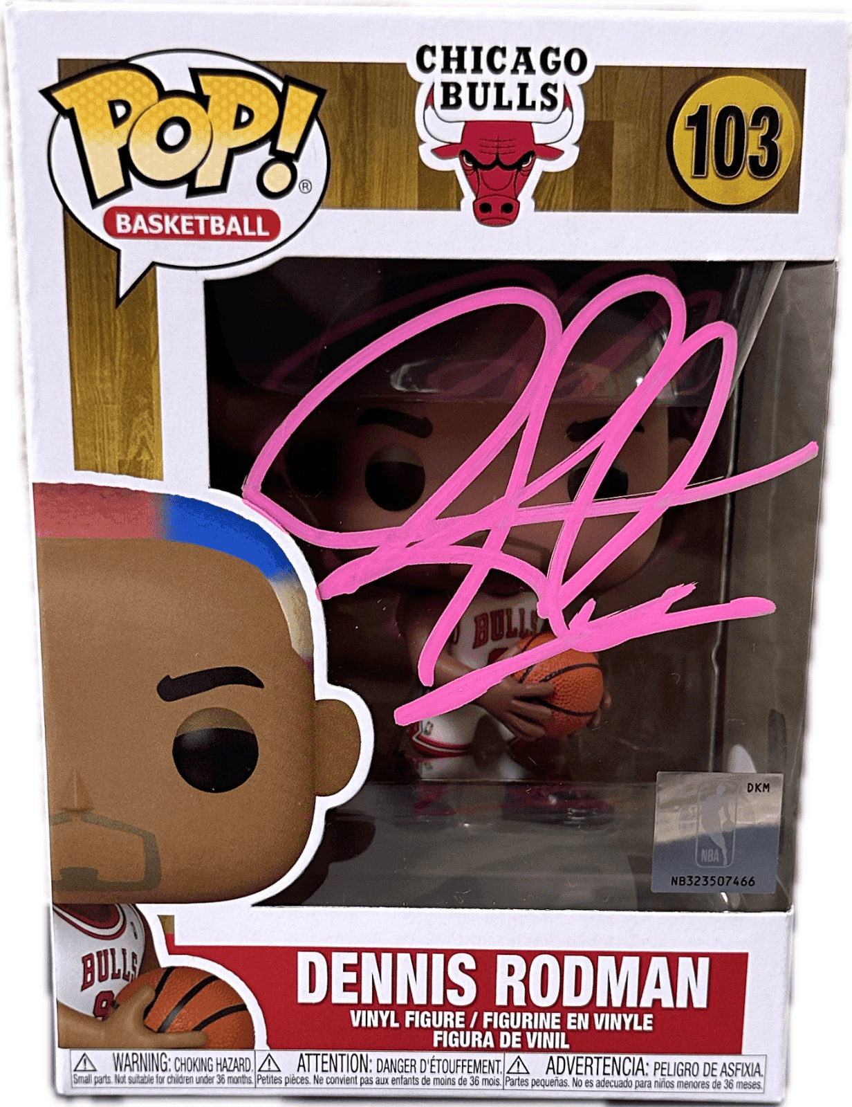 Dennis Rodman Other dennis-rodman-funko-pop-figure-hologram, Chicago Bulls, supplier stock photo