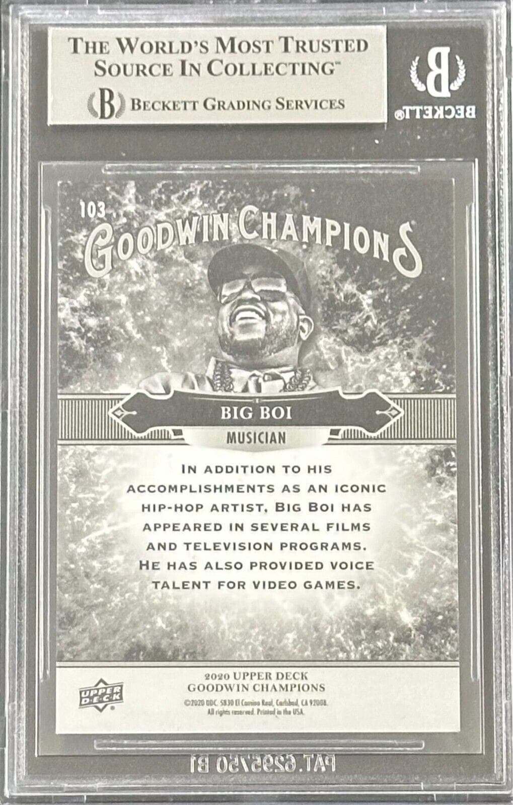 Card big-boi-2020-upper-deck-goodwin, view 2, supplier stock photo
