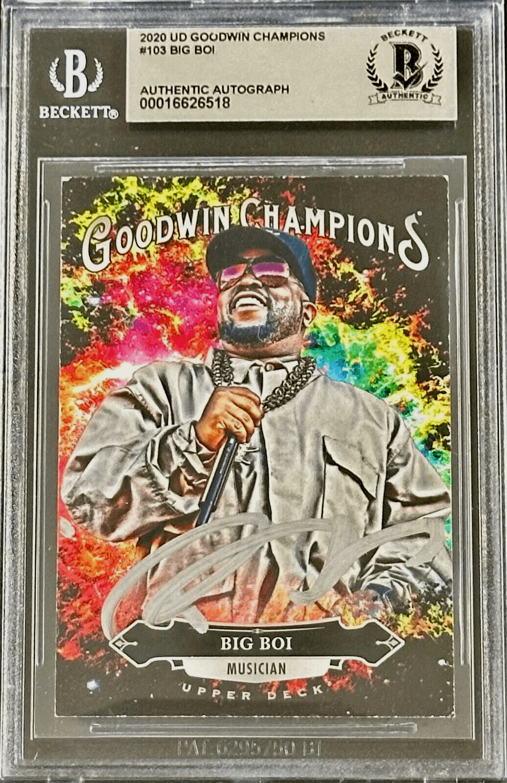 Card big-boi-2020-upper-deck-goodwin, supplier stock photo