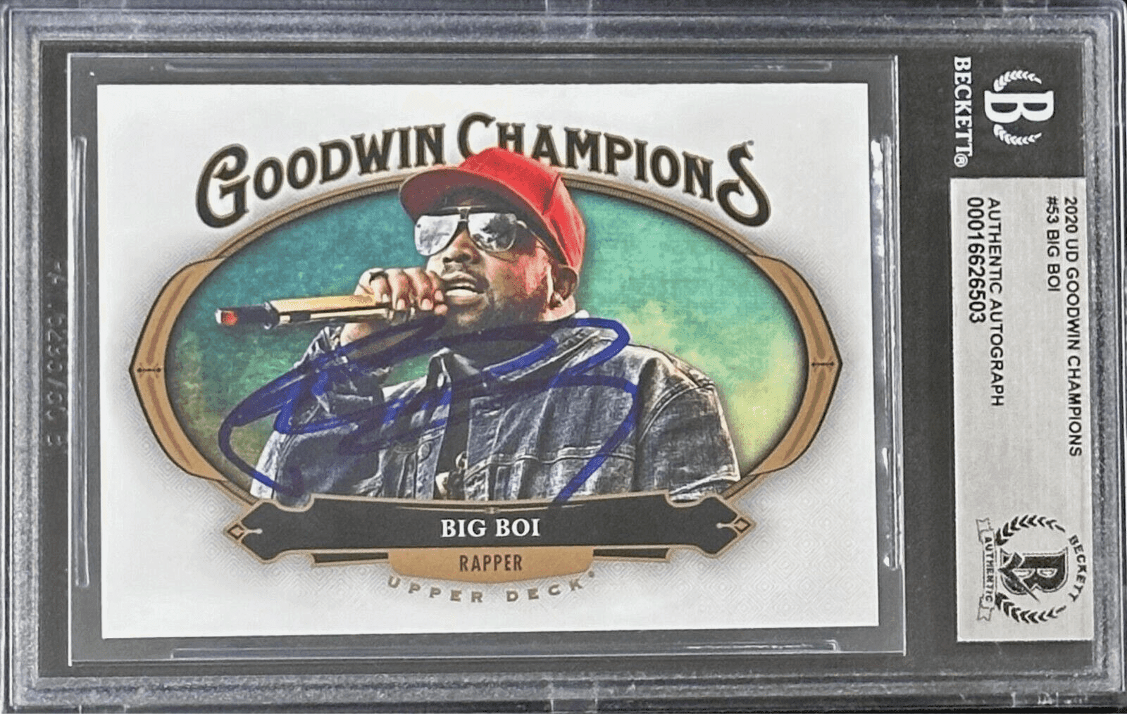 Card big-boi-2020-upper-deck-goodwin, supplier stock photo