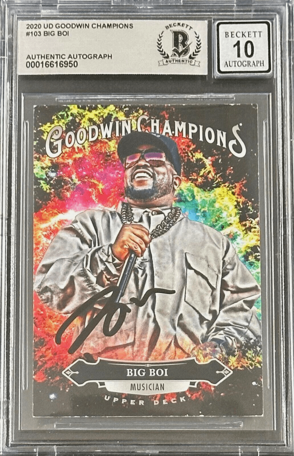 Card big-boi-2020-upper-deck-goodwin, supplier stock photo