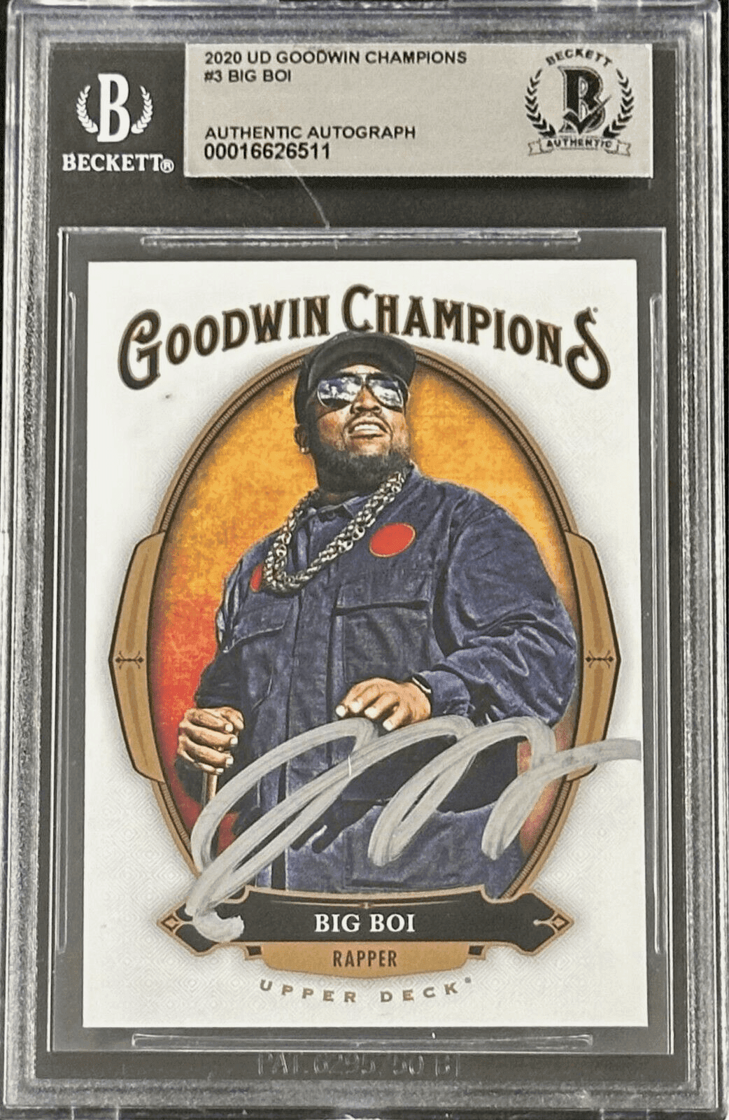 Card big-boi-2020-upper-deck-goodwin, supplier stock photo