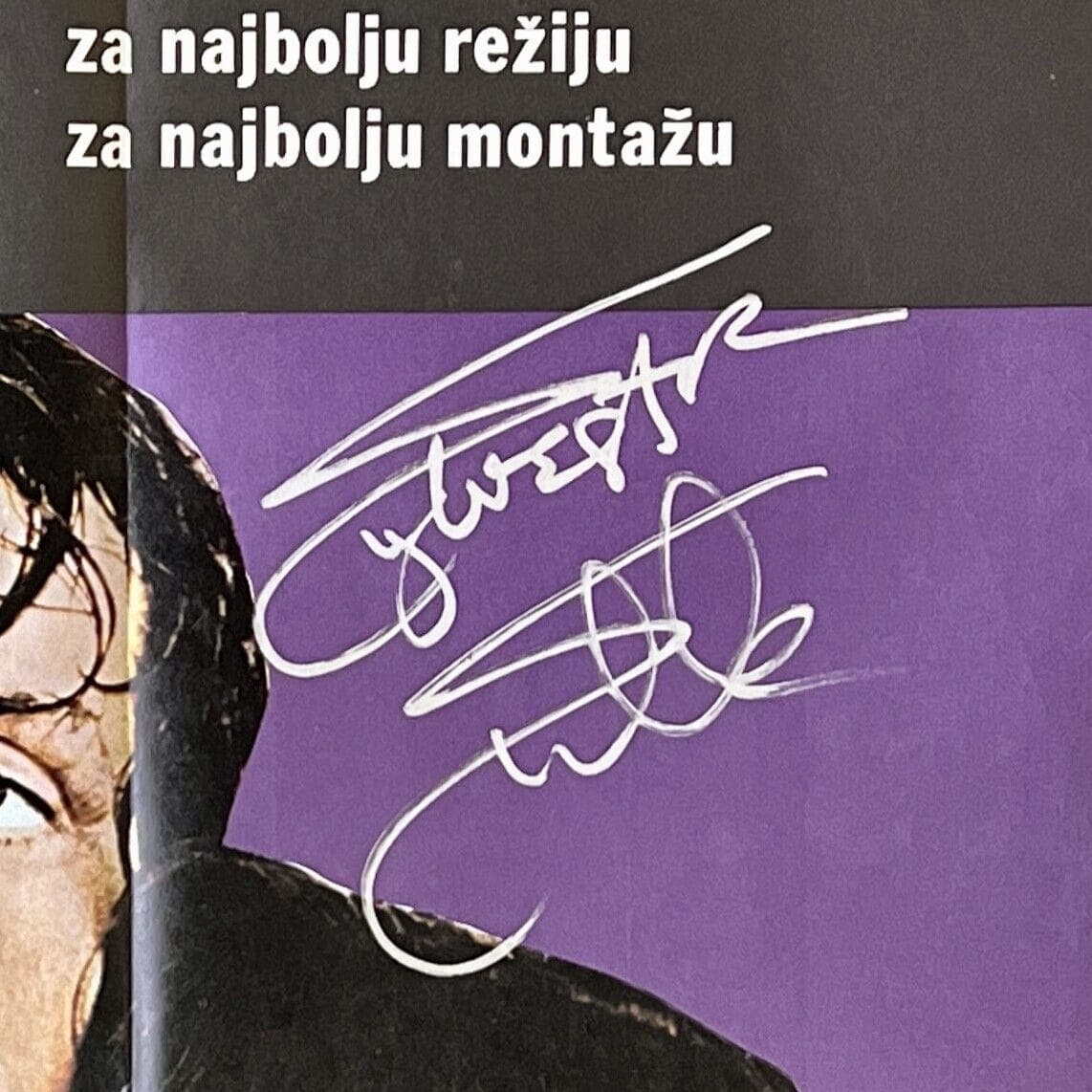 Sylvester Stallone Signed Rocky Original Croatian Movie 19×27 Poster BAS AC29817 Other 19x27-sylvester-stallone-rocky-original-croatian, view 2, supplier stock photo
