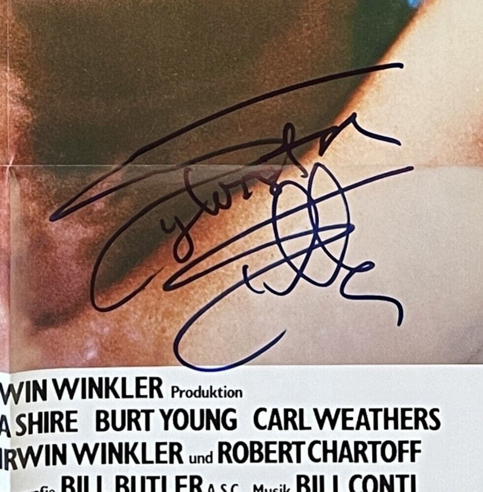Sylvester Stallone Signed Rocky II German Movie 23×33 Poster BAS AC29750 Other 23x33-sylvester-stallone-rocky-ii-german-movie, view 2, supplier stock photo