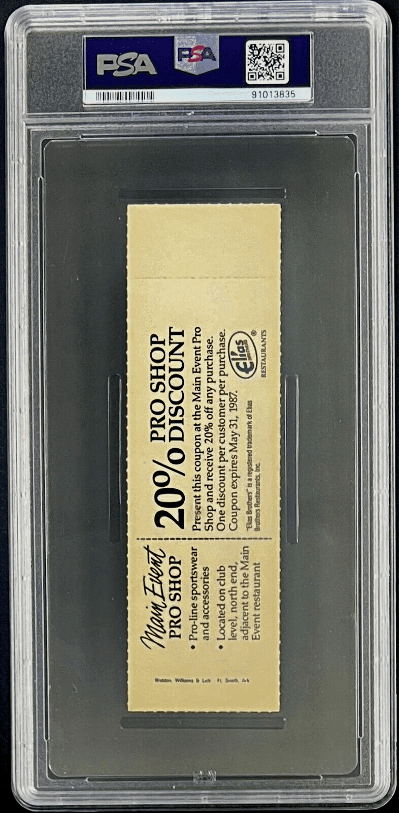 Dennis Rodman Signed Pistons NBA Debut Full Ticket PSA 6 EX-MT Auto 10 Dennis Rodman Ticket Stub nba-debut-full-6-ex-mt, Detroit Pistons, view 2, supplier stock photo
