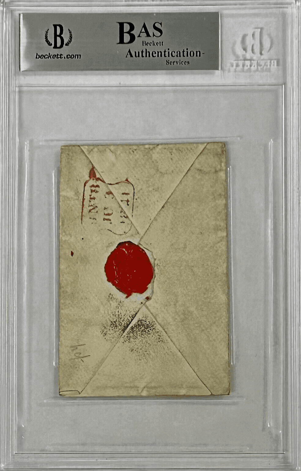 Charles Dickens Signed Autographed Envelope Beckett 14083363 Other charles-dickens-envelope-14083363, view 3, supplier stock photo