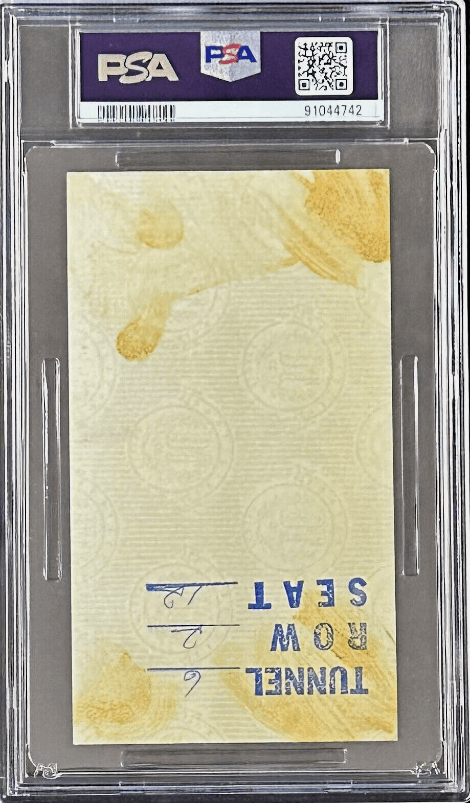 John F Kennedy 1960 Democratic National Convention Acceptance Speech Ticket B Ticket Stub john-kennedy-1960-democratic-national, view 3, supplier stock photo