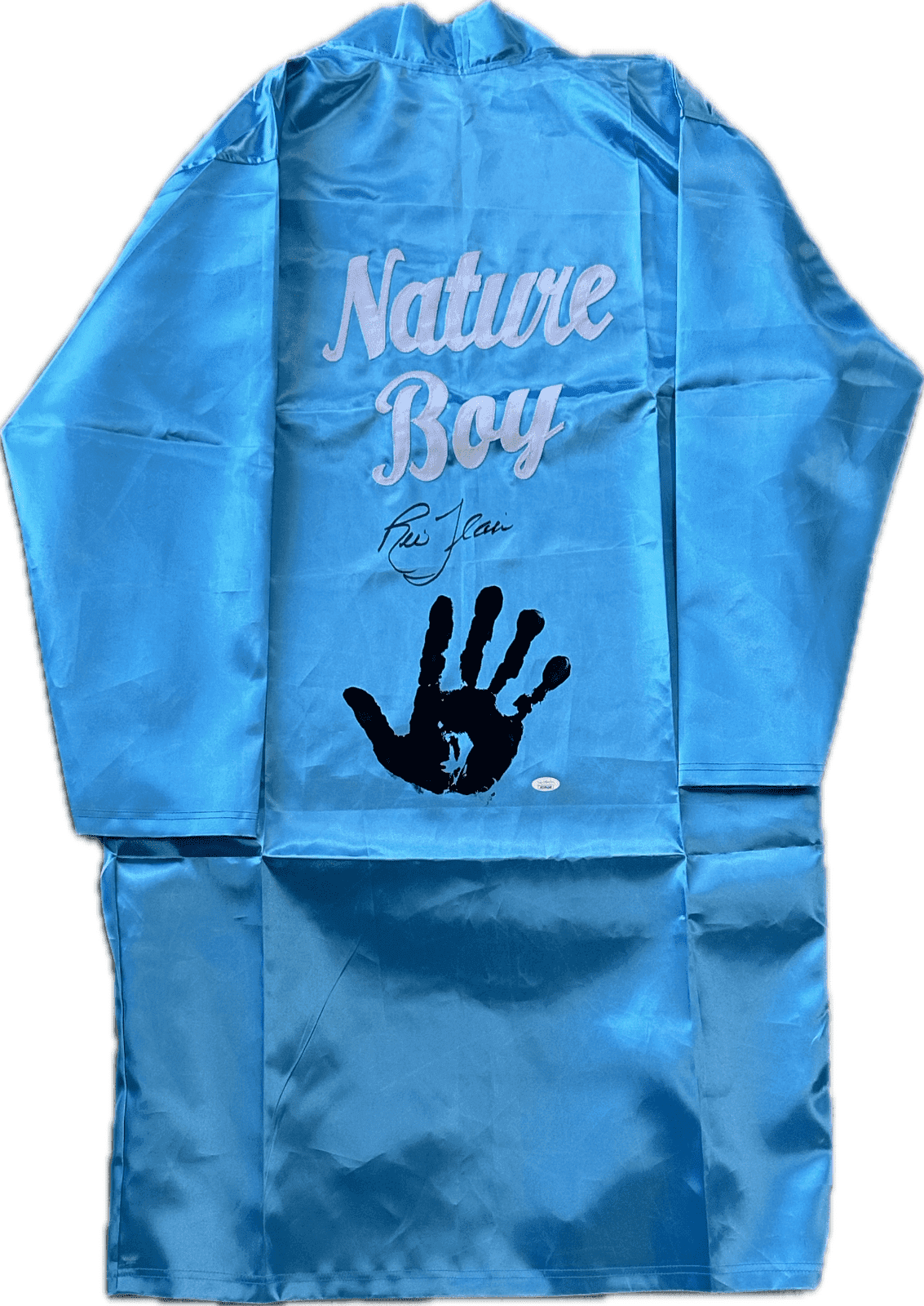 Ric Flair Signed Autographed & Personal Chop Handprint Blue Robe JSA Authentic Ric Flair Other personal-chop-handprint-blue-robe, supplier stock photo