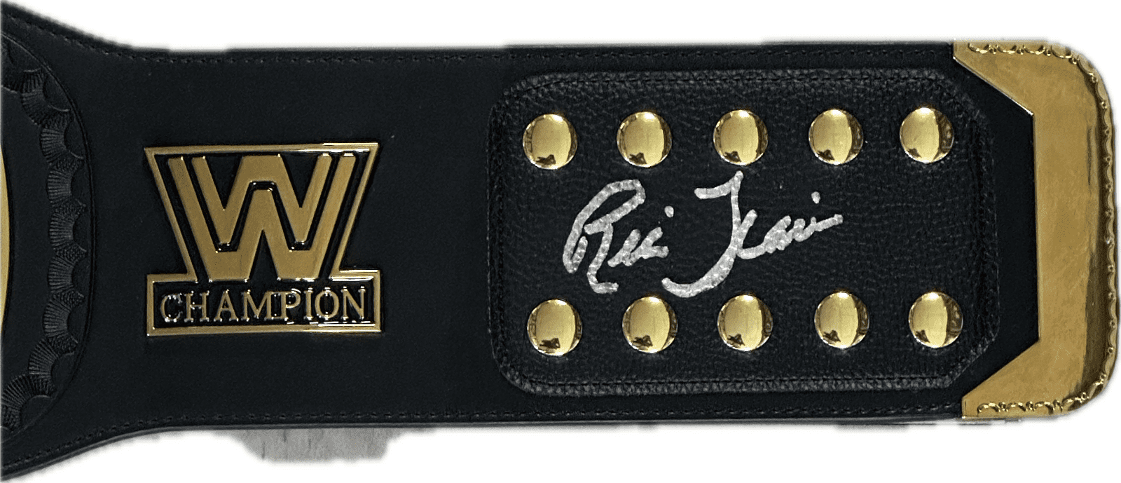Ric Flair Signed Autographed WWE Winged Eagle Championship Replica Belt JSA Ric Flair Other wwe-winged-eagle-championship-replica-belt, view 2, supplier stock photo