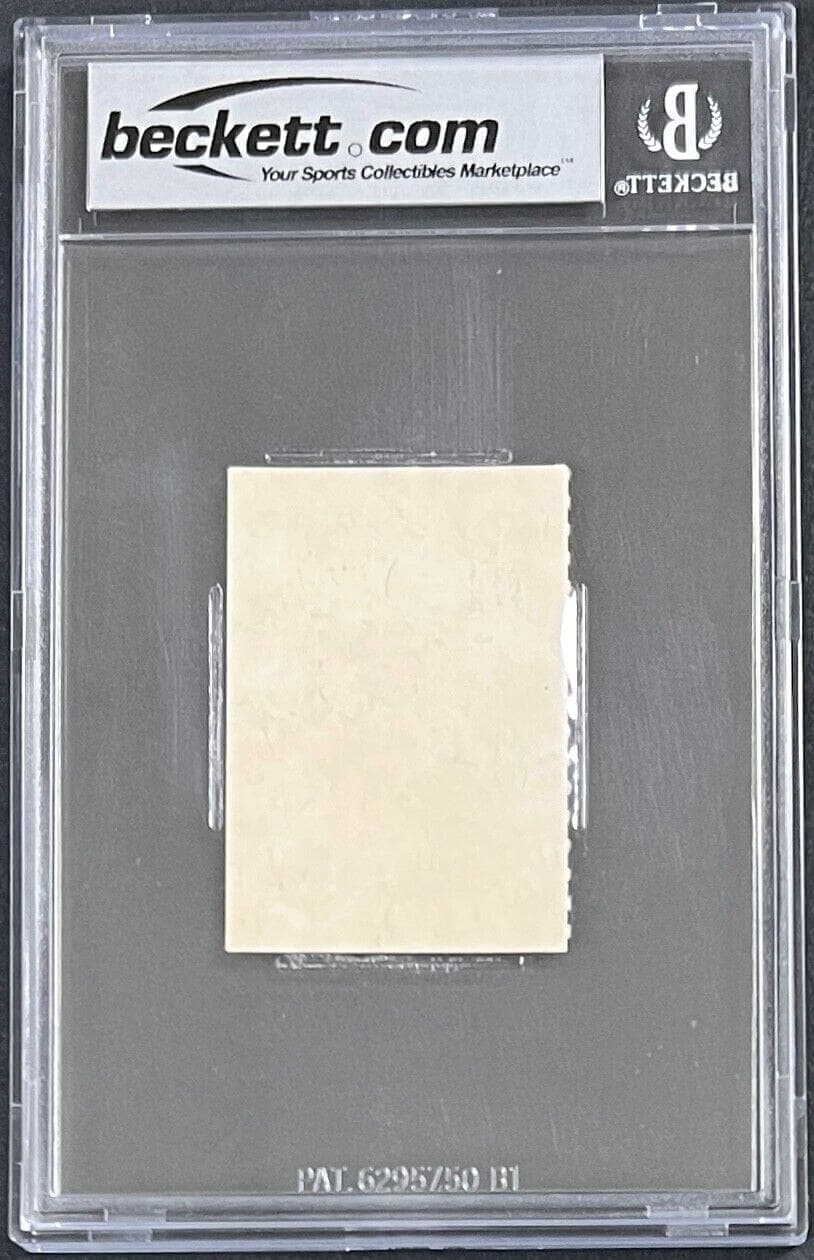 PETE ROSE SIGNED SIGNED TICKET STUB SEPT. 11, 1985 HIT 4192 BECKETT 10 – 4VG-EX Pete Rose Ticket Stub sept-11-1985-hit-4192-10, Cincinnati Reds, view 2, supplier stock photo