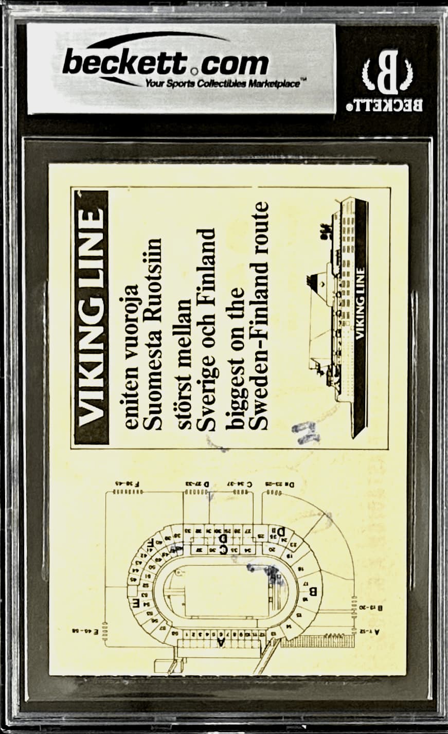 Carl Lewis Signed 1983 World Championships Beckett Ticket Stub Ticket Stub carl-lewis-1983-world-championships, view 3, supplier stock photo
