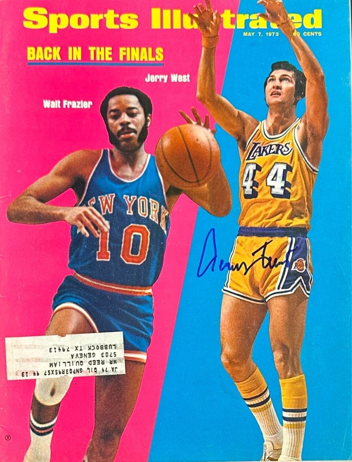 Jerry West Signed May 7, 1973 Sports Illustrated Magazine JSA Los Angeles Lakers Jerry West Other may-7-1973-illustrated-magazine, Los Angeles Lakers, supplier stock photo