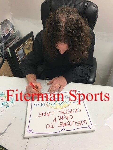 Ari Lehman Jason Friday the 13th Hand Drawn Sketch Signed 11×14 Canvas WP854995 Ari Lehman Canvas 11x14-ari-lehman-jason-friday-13th-drawn, view 2, supplier stock photo