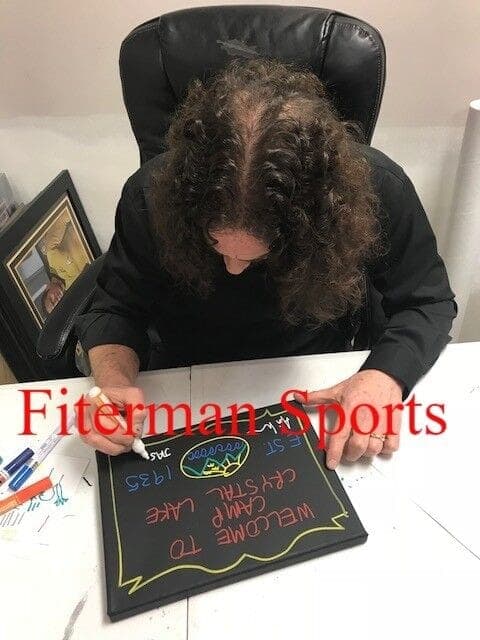 Ari Lehman Jason Friday the 13th Hand Drawn Sketch Signed 9×12 Canvas WP854992 Ari Lehman Canvas 9x12-ari-lehman-jason-friday-13th-drawn, view 3, supplier stock photo