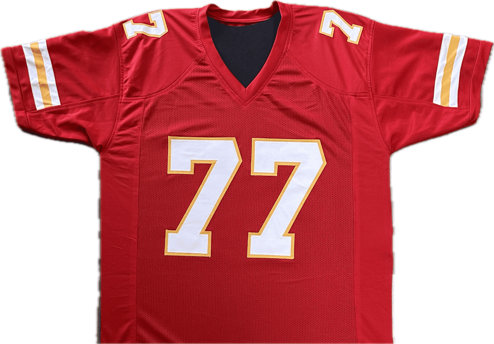 Willie Roaf Signed Autographed Custom Red/White Jersey JSA Authenticated Willie Roaf Jersey willie-roaf-red-white, view 2, supplier stock photo