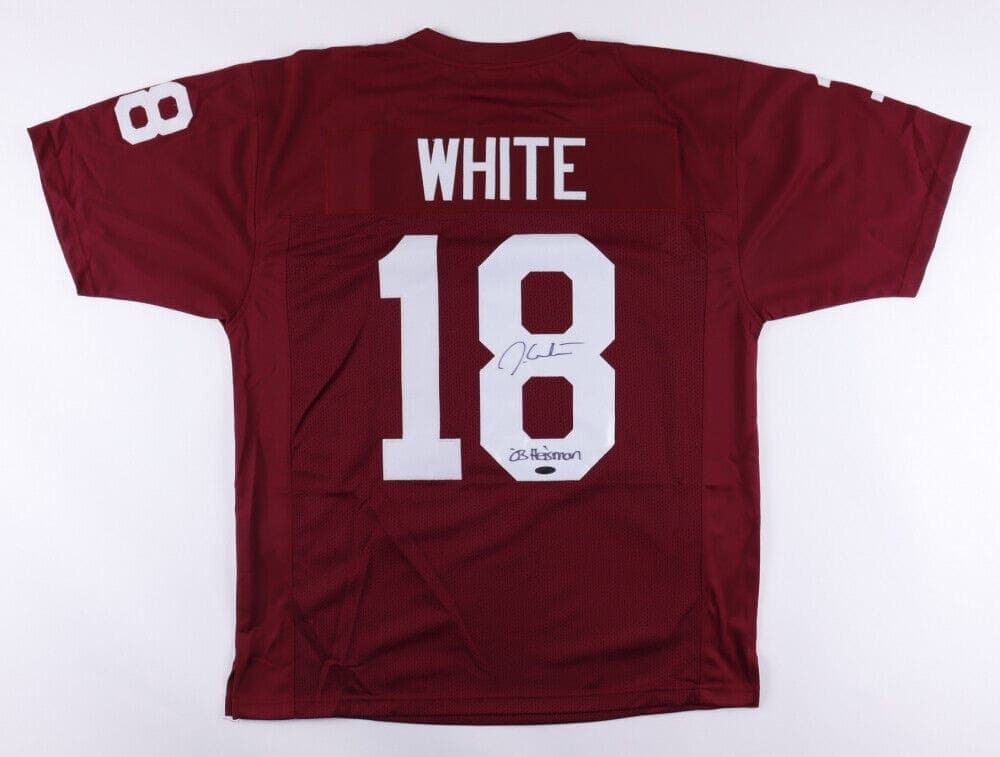 Jason White Signed Autographed Maroon Jersey TriStar Authenticated Jason White Jersey jason-white-maroon-tristar, supplier stock photo