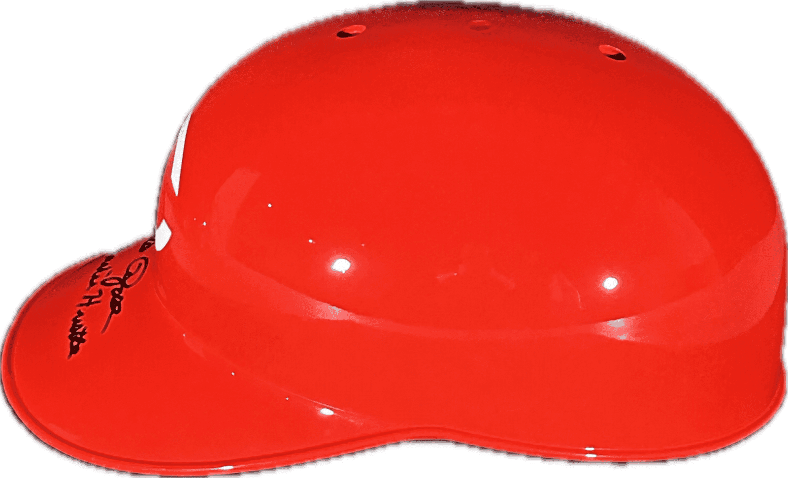 Pete Rose Signed Full Size Rawlings Reds Helmet Beckett Charlie Hustle Pete Rose Helmet pete-rose-full-size-rawlings-charlie, Cincinnati Reds, view 3, supplier stock photo