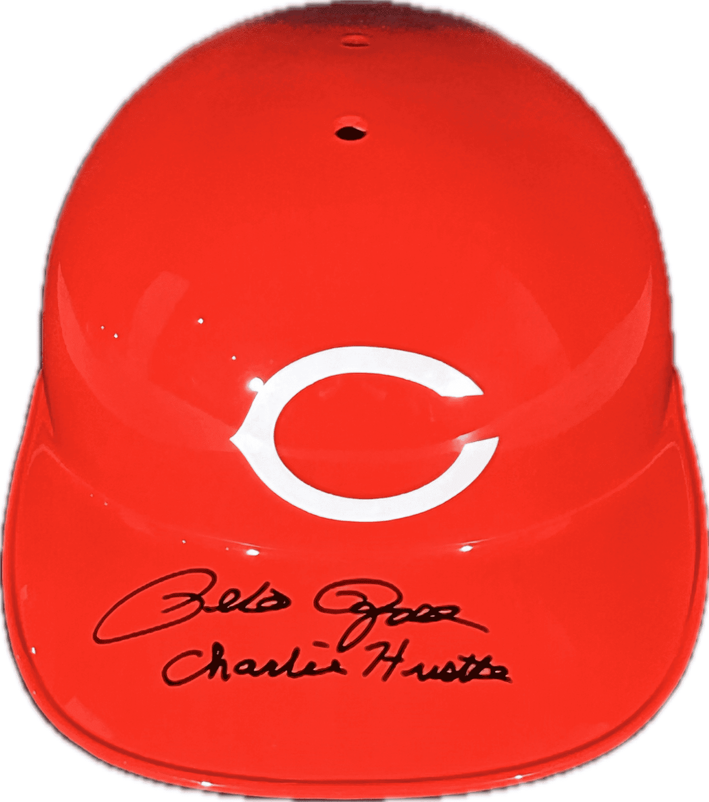 Pete Rose Signed Full Size Rawlings Reds Helmet Beckett Charlie Hustle Pete Rose Helmet pete-rose-full-size-rawlings-charlie, Cincinnati Reds, supplier stock photo