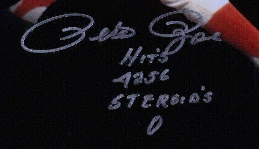 Pete Rose & Jose Canseco Signed 16×20 Photo JSA and Pete Rose Hologram Pete Rose Photo 16x20-jose-canseco-16-20-hologram, Cincinnati Reds, view 2, supplier stock photo