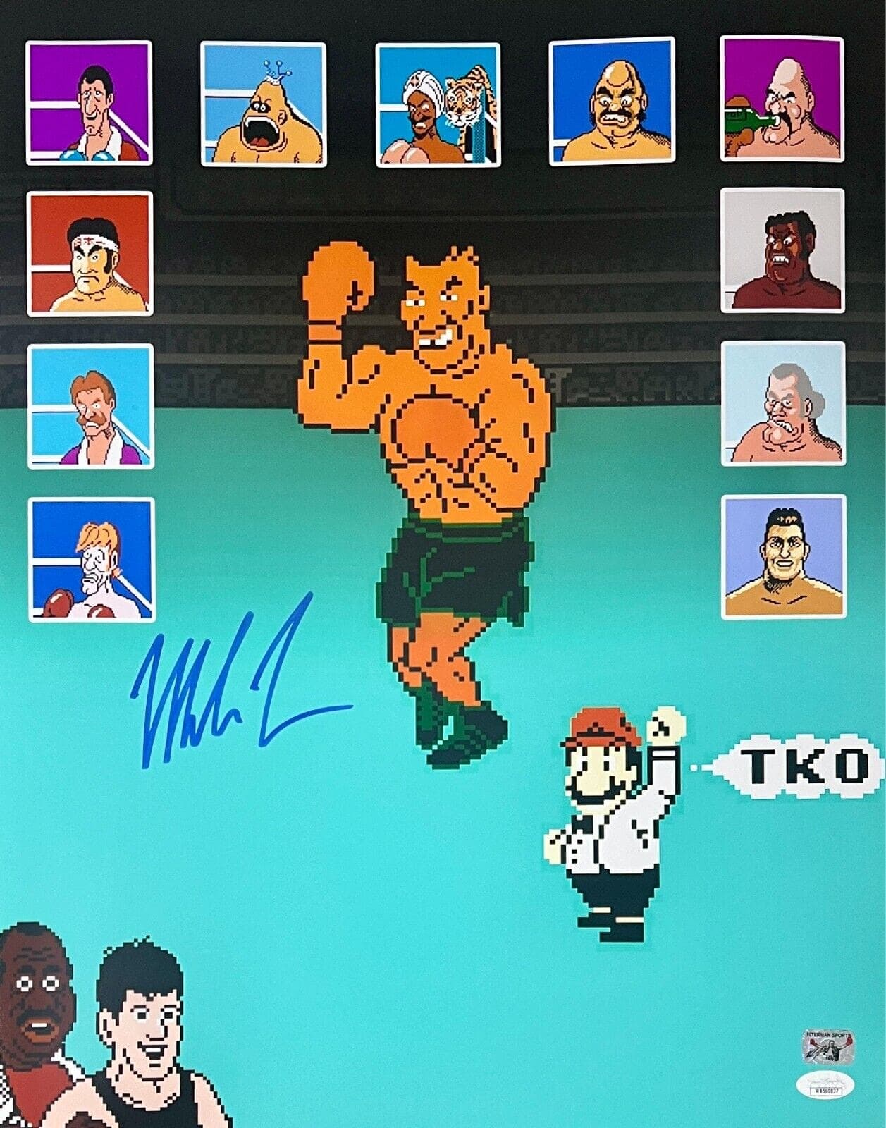 Mike Tyson Signed Autographed 16×20 Photo JSA & Mike Tyson Authentic PO #4 V Mike Tyson Photo 16x20-16-20-po-4, supplier stock photo