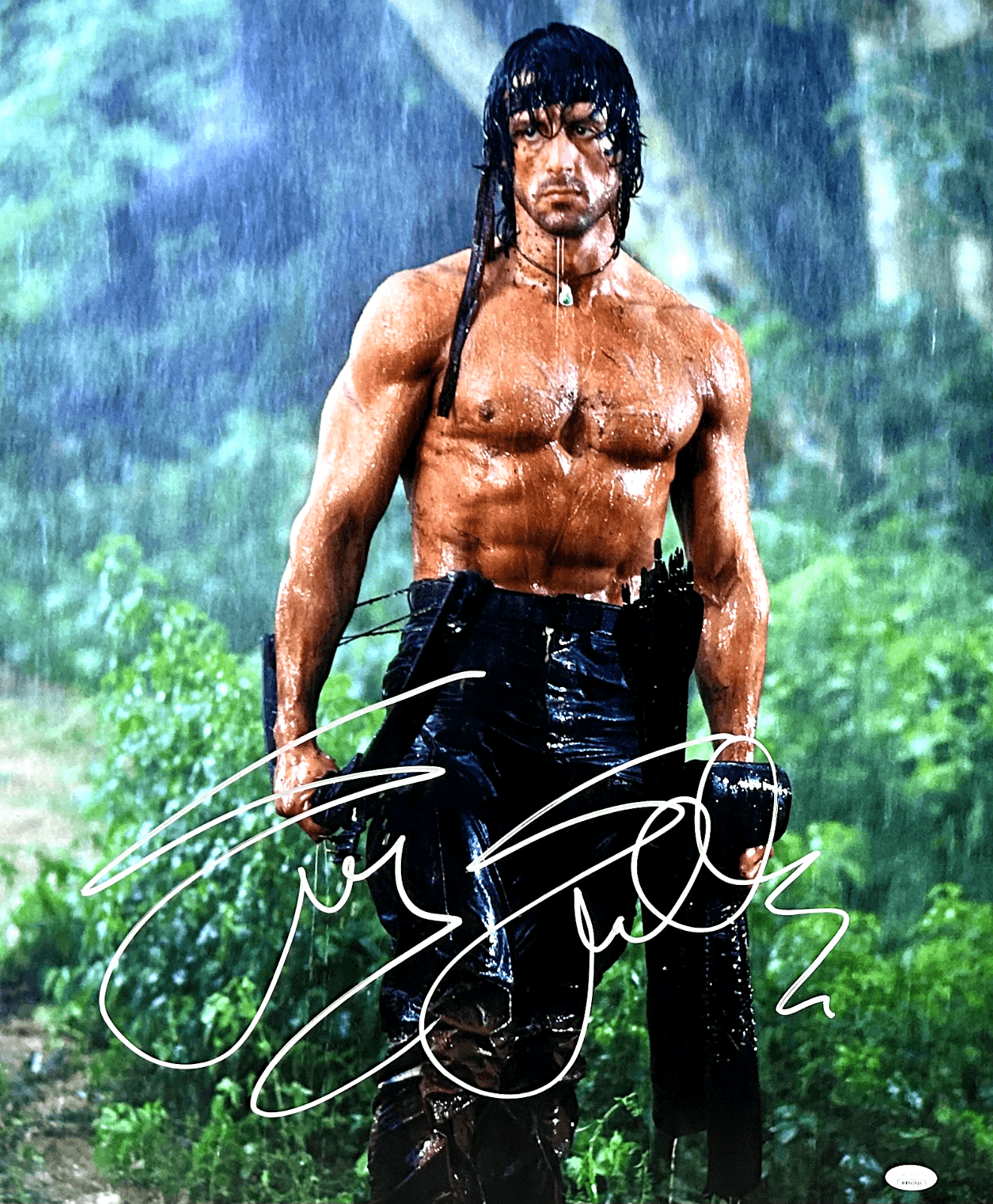 Sylvester “SLY” Stallone Signed Autographed Rambo 20×24 Photo JSA Authentic A Photo 20x24-sylvester-sly-stallone-rambo-20-24, supplier stock photo